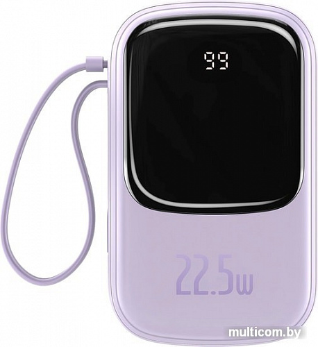 Портативное зарядное устройство Baseus Qpow Digital Display PPQD-I01 20000mAh (фиолетовый)
