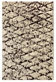 Ковер для жилой комнаты Bossan Loft 1903A-KAHVE-SKAHVE 80x150