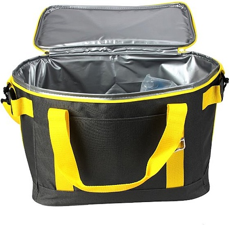 Термосумка Miru 9039 21.5л (желтый/черный)