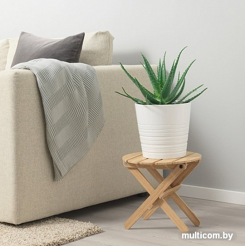 Кашпо Ikea Мускот 703.781.93 (белый)