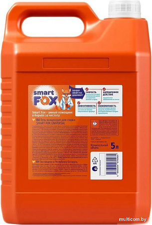 Гель для стирки Smart FOX Universal 190009 (5 л)