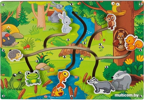 Сортер Paremo Лабиринт-пара Лес PE720-128