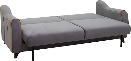 Диван Нижегородмебель Френсис ТД 259 (амиго кварцевый серый/амиго золотистый желтый)