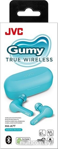 Наушники JVC HA-A7T (голубой)