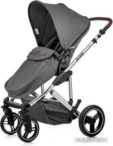 Коляска прогулочная «книга» ABC Design Catania 4 2023 (2 в 1, asphalt)
