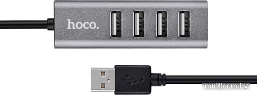 USB-хаб Hoco HB1 (серый)