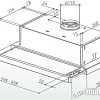 Кухонная вытяжка Faber Flox BK A50 315.0567.354