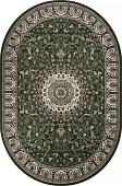 Ковер для жилой комнаты Merinos Gavana D409-OVAL-GREEN (1.5х1.9)