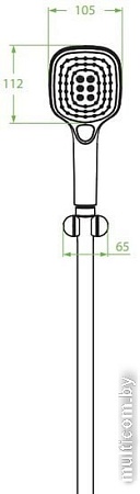 Душевой гарнитур Laveo Zorita NLZ 60AD