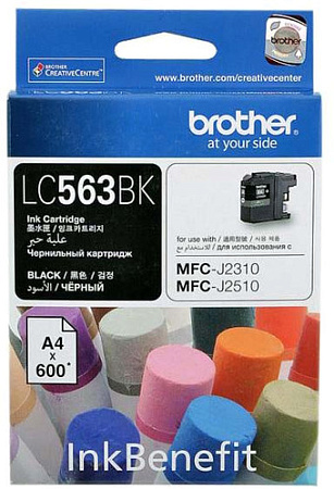 Картридж Brother LC563BK