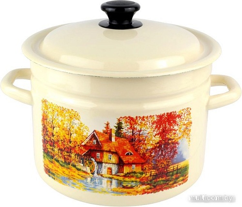 Кастрюля КМЗ Старая мельница 41704-142/6-У4 (слоновая кость)