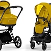 Универсальная коляска Cybex Priam IV (2 в 1, mustard yellow/matt black)