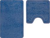 Набор ковриков Shahintex РР 60x100/60x50 003 S (синий 56)