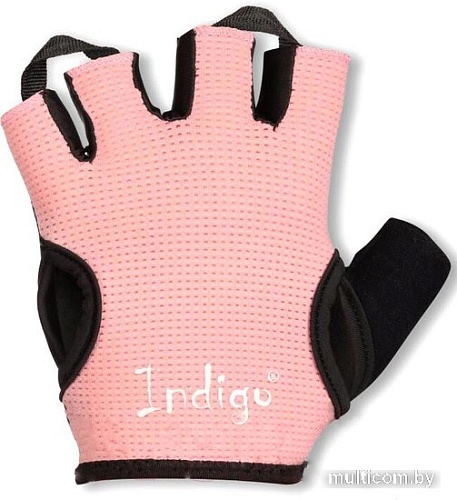 Перчатки для фитнеса Indigo SB-16-8023 (XS, розовый)