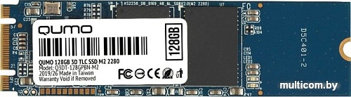 SSD QUMO Novation TLC 3D 128GB Q3DT-128GPBN-M2