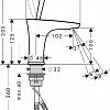 Смеситель Hansgrohe PuraVida 15075000