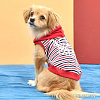 Футболка Puppia Skipper PAUA-TS1812-RD-XL (XL, красный)