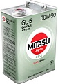 Трансмиссионное масло Mitasu MJ-431 GEAR OIL GL-5 80W-90 4л