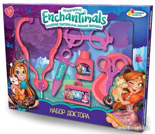 Игровой набор доктора терапевта Играем вместе Энчантималс B1532735-R4-1