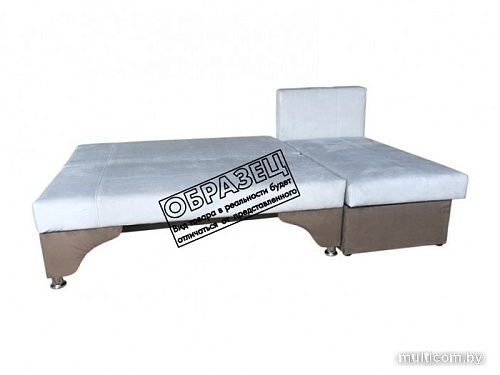 Угловой диван Асмана Лайт правый (ридли 07/кватро 18)