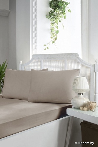 Karven с наволочками на резинке 100x200(+33см)/50x70(1) Р 902 v6 (бежевый)