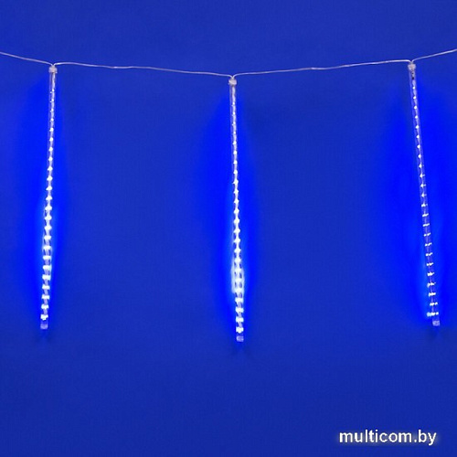Световой дождь Uniel ULD-E1505-336/DTK BLUE IP44 TWISTED METEOR UL-00000167