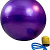 Гимнастический мяч Calviano с насосом 55 см (фиолетовый)