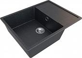 Кухонная мойка Гамма Гранит Granite-12 (черный)