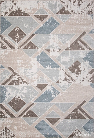 Ковер для жилой комнаты Merinos Naturel D979-STAN-BEIGE-BLUE (1.5х2.3)