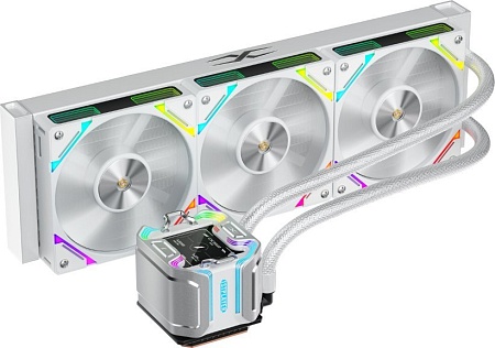 Система жидкостного охлаждения для процессора 1stPlayer X-360 (белый)