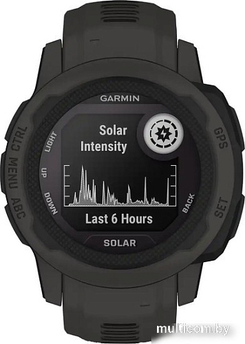 Умные часы Garmin Instinct 2S Solar (графит)