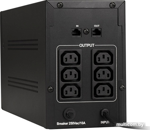 Источник бесперебойного питания ExeGate SpecialPro UNB-1000.LED.AVR.C13.RJ