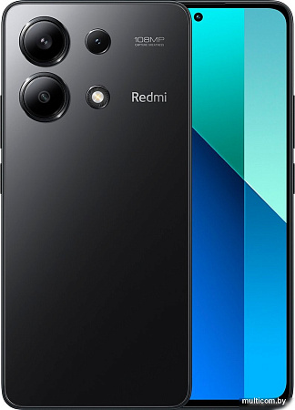 Смартфон Xiaomi Redmi Note 13 8GB/512GB с NFC международная версия (полуночный черный) и Xiaomi Smart Plug 2 Wi-Fi по акции