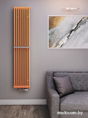 Стальной трубчатый радиатор Rifar TUB 2180-06-D1-TI (титан, нижнее односторонее подключение)