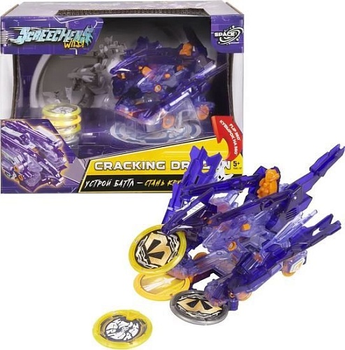 Трансформер Screechers Wild Крэкинг Дрэгон S3 40673