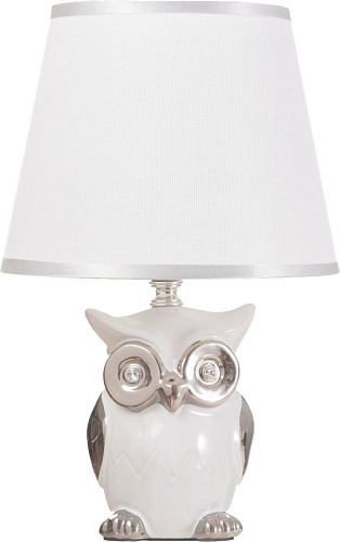 Торшер Risalux 16280/1WT+CR 5354720 (белый/хромовый)