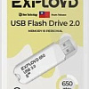 USB Flash Exployd 650 8GB (белый)