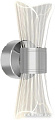 Бра Estares Dio 12W 2Y-ON/OFF-230x80x85-CHROME/CLEAR-220-IP20