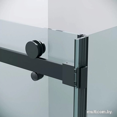 Душевой уголок Grossman Classic 130x90x195 120.K33.04.1390.21.00 (черный матовый/прозрачное стекло)