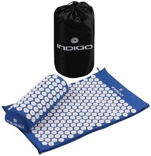 Массажный коврик Indigo IN186 (синий)