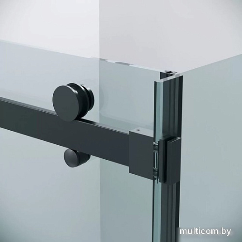 Душевой уголок Grossman Classic 130x90x195 120.K33.04.1390.21.00 (черный матовый/прозрачное стекло)