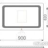Sanwerk Зеркало Lava 90x65 ZL0000185