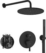 Душевая система Ideal Standard Ceraline Black SetA6939XG-2