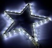 3D-фигура Neon-night Звездочка LED (30x28 см, белый) [501-211-1]