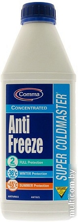 Охлаждающая жидкость Comma Super Coldmaster - Antifreeze 1л