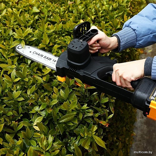 Аккумуляторная пила Deko DKCHS 20 081-2001 (с 2-мя АКБ, кейс)