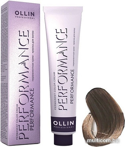 Ollin Professional Performance 8/1 светло-русый пепельный