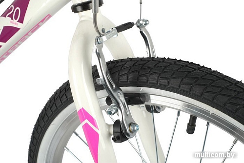 Детский велосипед Novatrack Alice 6.V 2021 20SH6V.ALICE.WT21 (белый)