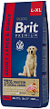 Сухой корм для собак Brit Premium Dog Adult Large and Giant курица 15 кг