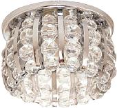 Точечный светильник Акцент Crystal 865 (хром/прозрачный)